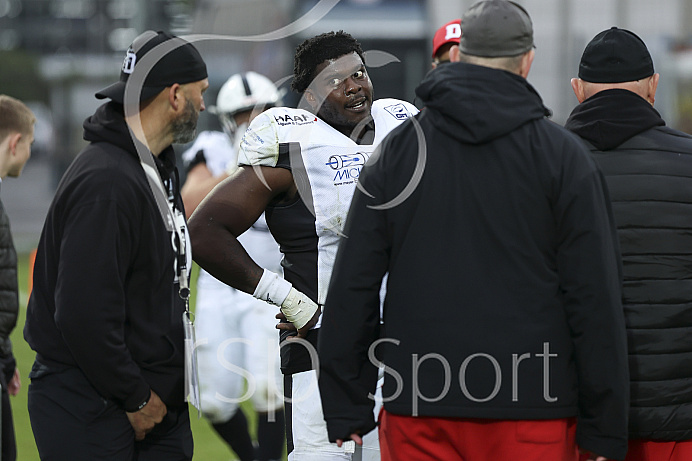 Football, Testspiel gegen die Ravensburg Razorbacks, Saison 2022, Ingolstadt Dukes - 07.05.2022
