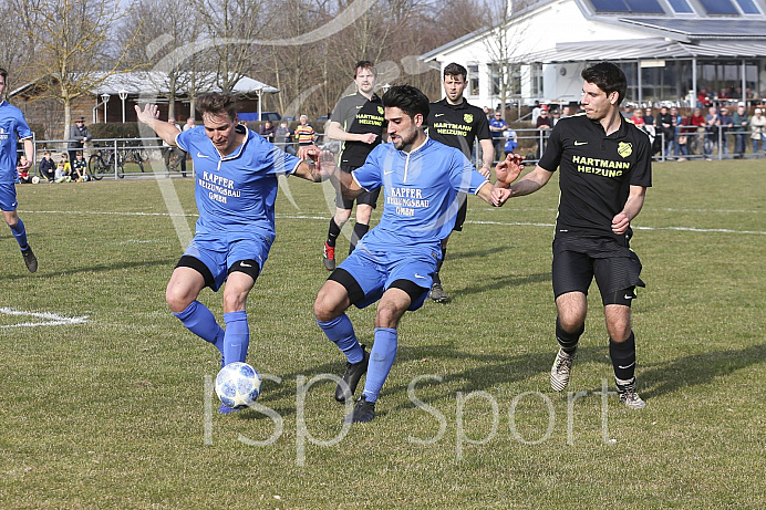 Fussball - Herren - Kreisklasse - Saison 2018/2019 - SC Mühlried - BC Aresing - 24.03.2019 -  Foto: Ralf Lüger/rsp-sport.de