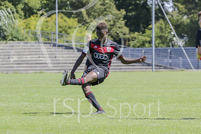 Fussball - B-Junioren Bundesliga - Ingolstadt - Saison 2018/2019 - FC Ingolstadt 04 - SpVgg Unterhaching - 12.08.2018 -  Foto: Ralf L