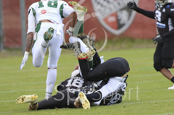 Football, GFL1, Saison 2019, Ingolstadt Dukes - Schwäbisch Hall - Spiel 1l - 04.05.2019