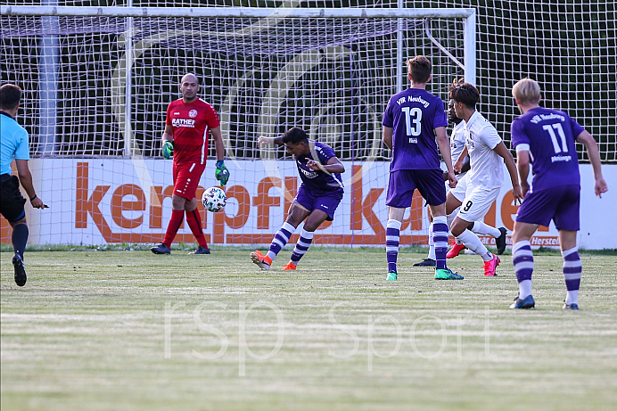 Fussball - Herren - Landesliga Südwest - Saison 2019/2021 - Freundschaftsspiel - VFR Neuburg - FC Augsburg II -  Foto: Ralf Lüger