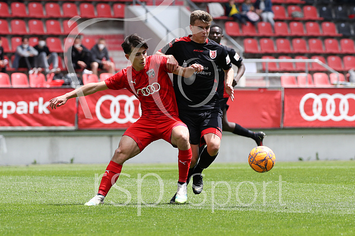 Fussball - B-Junioren - Relegation 2021  - FC Ingolstadt 04 - SSV Jahn Regensburg -  Foto: Ralf Lüger/rsp-sport.de