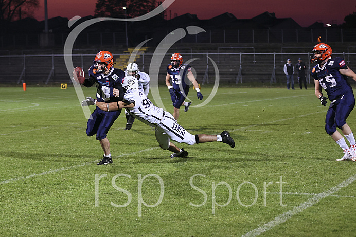 Football, Testspiel gegen die Ravensburg Razorbacks, Saison 2022, Ingolstadt Dukes - 07.05.2022