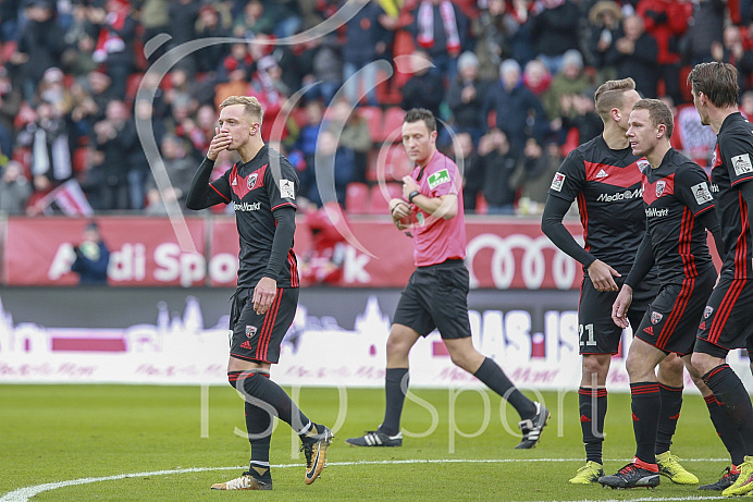 Fussball, 2. Bundesliga, Saison 2017/2018, 3.2.2018, FC Ingolstadt - SpVgg Greuther Fürth