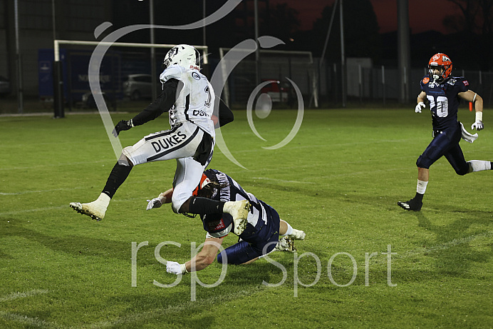 Football, Testspiel gegen die Ravensburg Razorbacks, Saison 2022, Ingolstadt Dukes - 07.05.2022