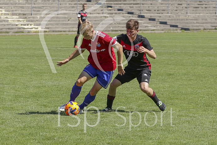 Fussball - B-Junioren Bundesliga - Ingolstadt - Saison 2018/2019 - FC Ingolstadt 04 - SpVgg Unterhaching - 12.08.2018 -  Foto: Ralf L