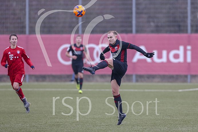 Fussball - A-Junioren Bundesliga - Ingolstadt - Saison 2018/2019 - FC Ingolstadt 04 - FC Bayern München - 20. Spieltag - 02.02.2019 -  Foto: Ralf Lüger/rsp-sport.de