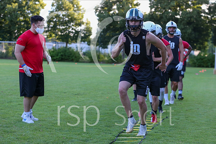 Football, GFL1, Saison 2020,Ingolstadt Dukes -  - Training - 03.07.2020