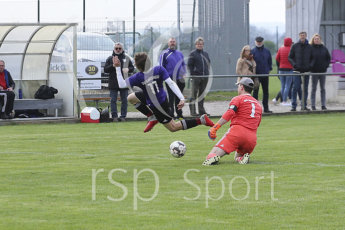 Fussball - Herren - Kreisklasse - Saison 2018/2019 - SV Grasheim - BSV Berg im Gau - 14.04.2019 -  Foto: Ralf Lüger/rsp-sport.de