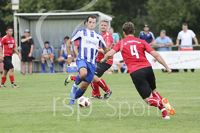 Fussball - Herren - A Klasse - Saison 2019/2020 - SC Feldkirchen - SV Sinning - 1.09.2019 -  Foto: Ralf Lüger/rsp-sport.de