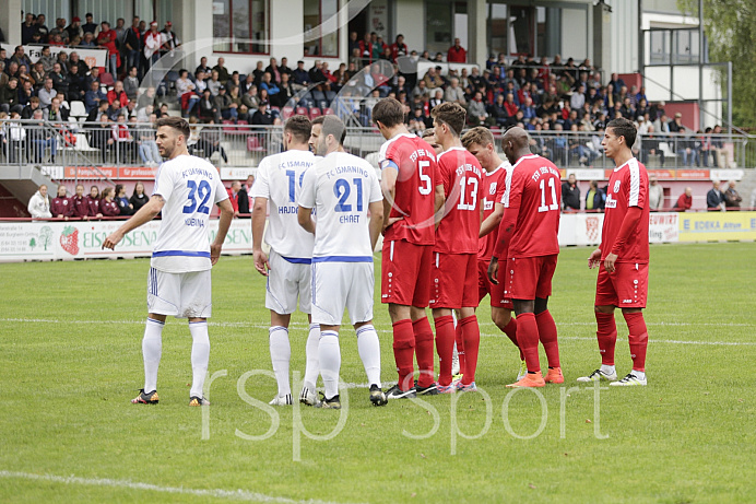 Fussball, Bayernliga Süd - Saison 2017/2018 - TSV Rain - FC Ismaning - 1.09.2017