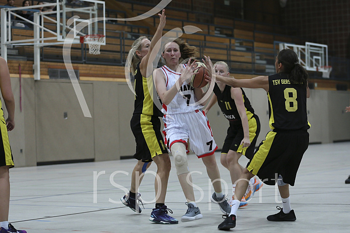 Basketball - Frauen - Bezirksoberliga - Saison 2018/2019 - Schanzer Baskets Ingolstadt (MTV) - TSV Gersthofen - 13.10.2018 -  Foto: Ralf L