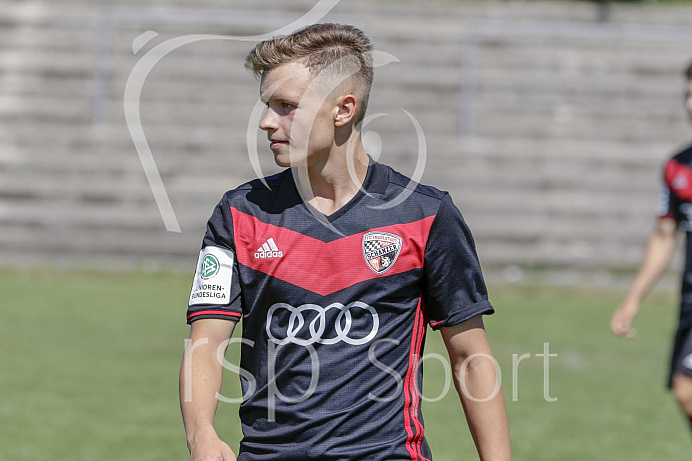 Fussball - B-Junioren Bundesliga - Ingolstadt - Saison 2018/2019 - FC Ingolstadt 04 - SpVgg Unterhaching - 12.08.2018 -  Foto: Ralf L