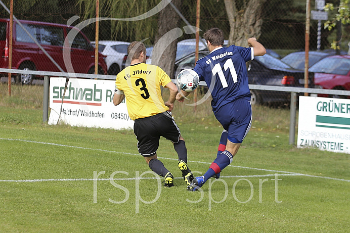 Fussball - Herren - A Klasse - Saison 2019/2020 - SV Waidhofen - FC Illdorf - 28.09.2019 -  Foto: Ralf Lüger/rsp-sport.de