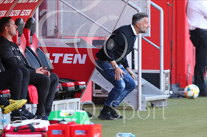 Fussball - 3. Bundesliga - Ingolstadt - Saison 2019/2020 - FC Ingolstadt 04 - 1. FC Nürnberg - Relegation Rückspiel - 11.07.2020 -  Foto: Ralf Lüger/rsp-sport.de