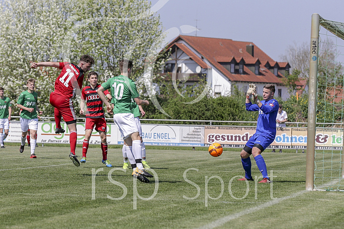 Fussball, Bayernliga, A-Junioren - Saison 2017/2018 - FC Ingolstadt 04 - FC Schweinfurt 05 - 21.4.2018