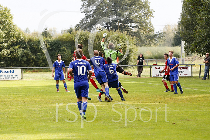 Herren - A-Klasse ND - Saison 2017/18 - SV  Waidhofen - SV Hörzhausen - Foto: Ralf Lüger