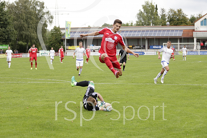 Fussball, Bayernliga Süd - Saison 2017/2018 - TSV Rain - FC Ismaning - 1.09.2017