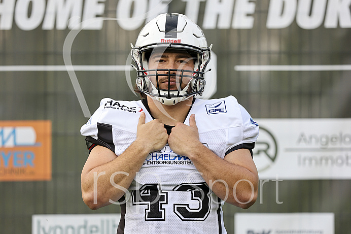 Football, Vorstellung der Importspieler, Saison 2022, Ingolstadt Dukes - 24.07.2021