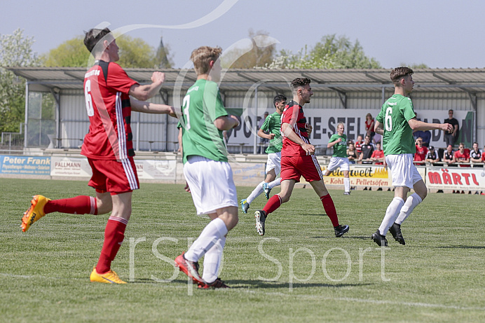 Fussball, Bayernliga, A-Junioren - Saison 2017/2018 - FC Ingolstadt 04 - FC Schweinfurt 05 - 21.4.2018