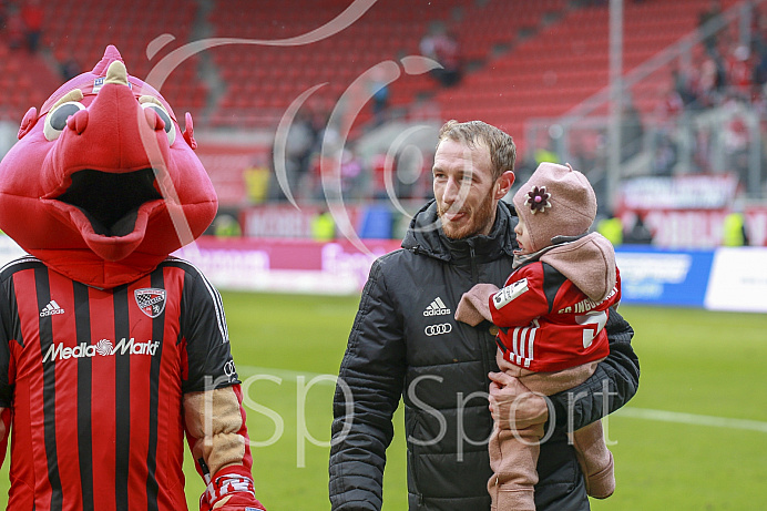 Fussball, 2. Bundesliga, Saison 2017/2018, 3.2.2018, FC Ingolstadt - SpVgg Greuther Fürth