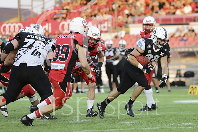 Football, GFL1, Saison 2018,  Ingolstadt Dukes, Stuttgart Scorpions, 19.08.2018