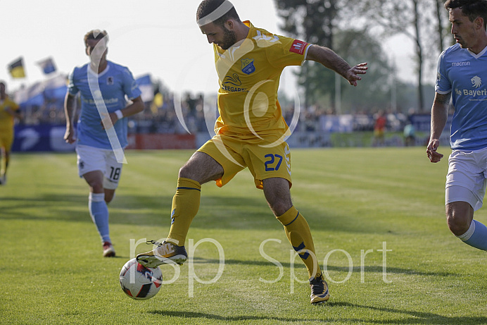 Fussball, Regionalliga Bayern, Saison 2017/2018, FC IPipinsried - TSV 1860 München - Foto: rsp-sport / Ralf Lüger