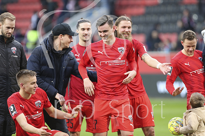 Fussball - 3. Bundesliga - Ingolstadt - Saison 2019/2020 - FC Ingolstadt 04 - M1. FC Kaiserlautern - 01.02.2020 -  Foto: Ralf Lüger