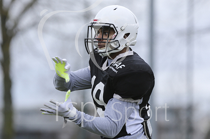 Football, GFL1, Saison 2019,  Vorbereitungs-Camp Ingolstadt Dukes vs. Landsberg X-Press, 16.03.2019