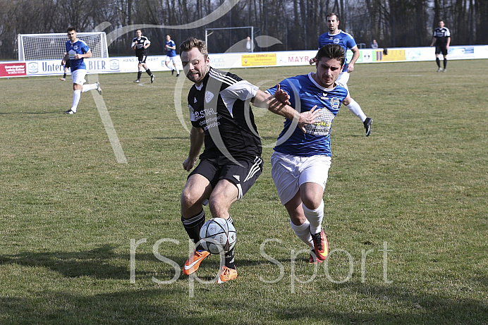 Fussball - Herren - Kreisliga Augsburg- Saison 2018/2019 - DJK Langenmosen - SC Griesbeckerzell - 24.03.2019 -  Foto: Ralf Lüger/rsp-sport.de