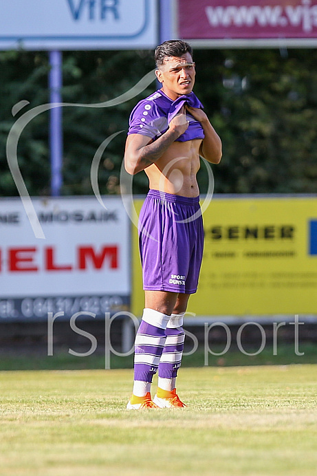 Fussball - Herren - Landesliga Südwest - Saison 2019/2021 - Freundschaftsspiel - VFR Neuburg - FC Augsburg II -  Foto: Ralf Lüger