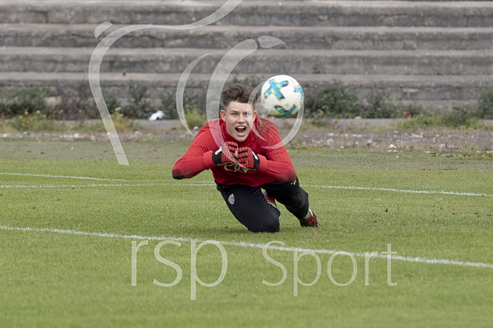 Fussball - A-Junioren Bundesliga - Ingolstadt - Saison 2018/2019 - FC Ingolstadt 04 - FC Augsburg - 10. Spieltag - 03.11.2018 -  Foto: Ralf Lüger/rsp-sport.de