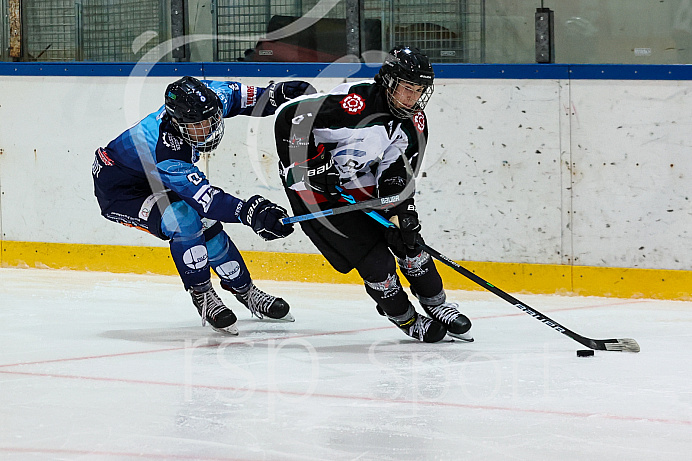 Eishockey - Nachwuchs U17 - Schüler Bundesliga - Punktspiel - Saison 2021/2022 - Starbulls Rosenheim -  ERC Ingolstadt - Foto: Ralf Lüger