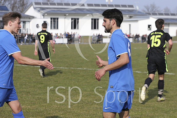 Fussball - Herren - Kreisklasse - Saison 2018/2019 - SC Mühlried - BC Aresing - 24.03.2019 -  Foto: Ralf Lüger/rsp-sport.de