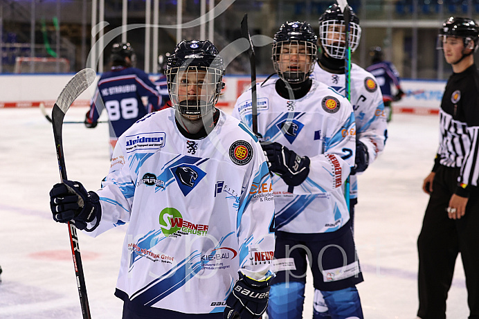 Eishockey - Nachwuchs U17 - Schüler Bundesliga - Punktspiel - Saison 2021/2022 - EHC Straubing -  ERC Ingolstadt - Foto: Ralf Lüger