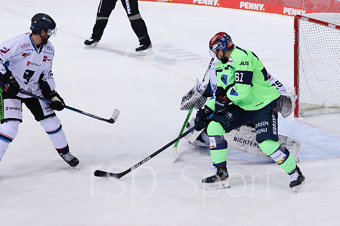 Eishockey - Herren - DEL - Saison 2020/2021 -   ERC Ingolstadt - Straubing Tigers - Foto: Ralf Lüger