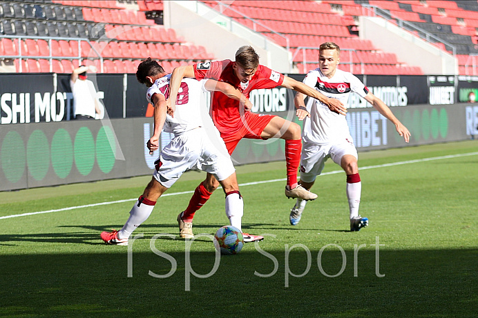Fussball - 3. Bundesliga - Ingolstadt - Saison 2019/2020 - FC Ingolstadt 04 - 1. FC Nürnberg - Relegation Rückspiel - 11.07.2020 -  Foto: Ralf Lüger/rsp-sport.de