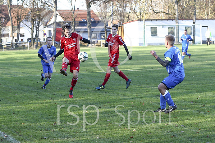 Fussball - Herren - Kreisklasse - Saison 2018/2019 - Spvgg Joshofen Bergheim - DJK Langenmosen 2 - 17.11.2018 -  Foto: Ralf Lüger/rsp-sport.de