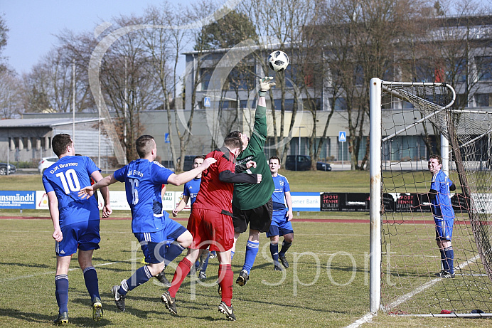 Herren - B Klasse - Saison 2017/18 - FC Schrobenhausen - DJK Brunnen - Foto: Ralf Lüger/rsp-sport.de