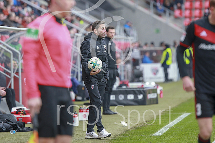 Fussball, 2. Bundesliga, Saison 2017/2018, 3.2.2018, FC Ingolstadt - SpVgg Greuther Fürth