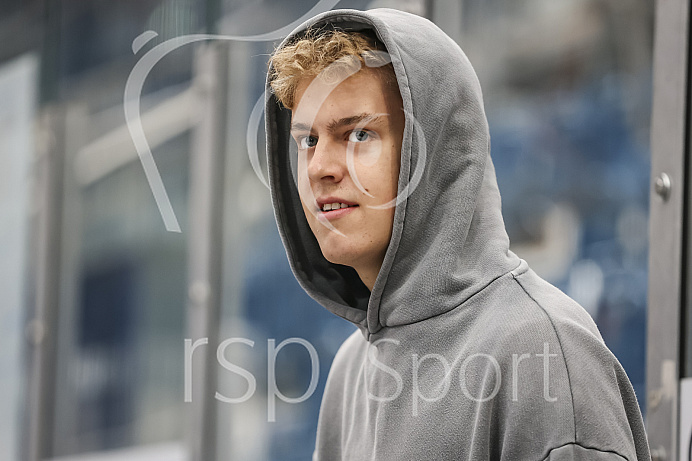 DNL - Eishockey - Saison 2023/2024  - Tespspiel - ERC Ingolstadt - Budapest - Foto: Ralf Lüger