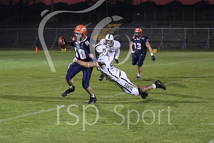 Football, Testspiel gegen die Ravensburg Razorbacks, Saison 2022, Ingolstadt Dukes - 07.05.2022