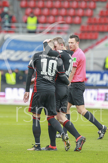 Fussball, 2. Bundesliga, Saison 2017/2018, 3.2.2018, FC Ingolstadt - SpVgg Greuther Fürth