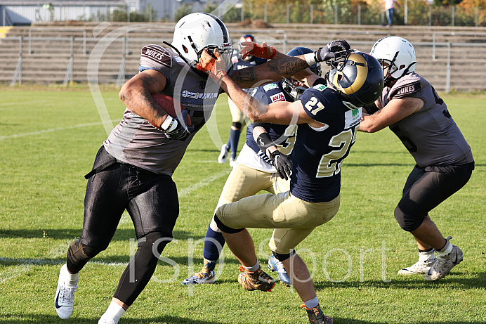 Football, Saison 2021, Ingolstadt Dukes - Nürnberg Rams - 02.10.2021