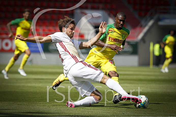 Fussball, 2. Bundesliga, Saison 2017/2018, FC Ingolstadt - FC Nantes