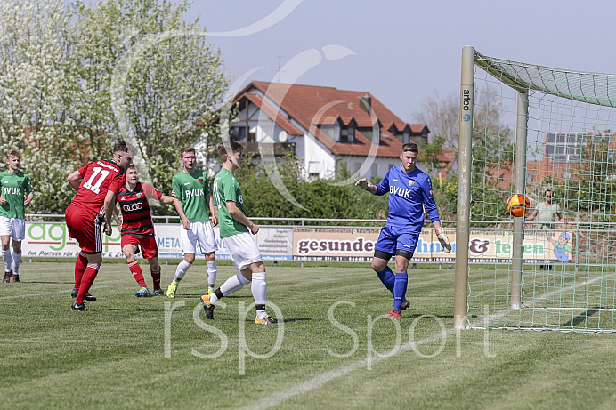 Fussball, Bayernliga, A-Junioren - Saison 2017/2018 - FC Ingolstadt 04 - FC Schweinfurt 05 - 21.4.2018