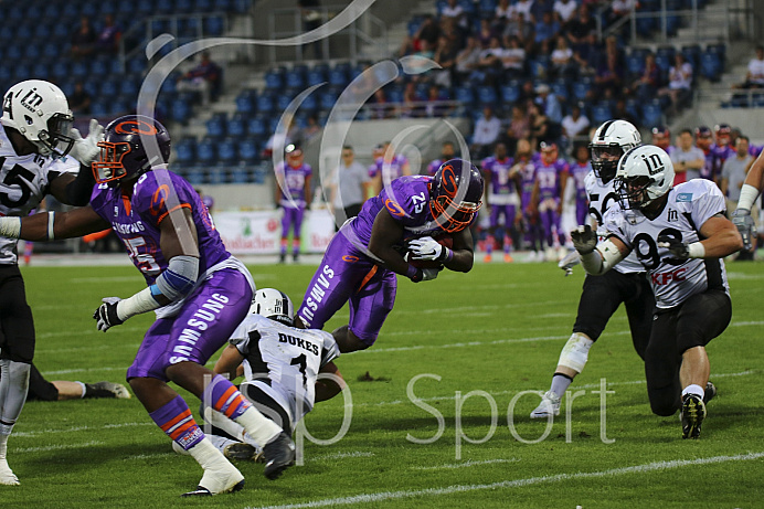 Football, GFL1, Saison 2018,  Frankfurt Universe - Ingolstadt Dukes, 16.06.2018