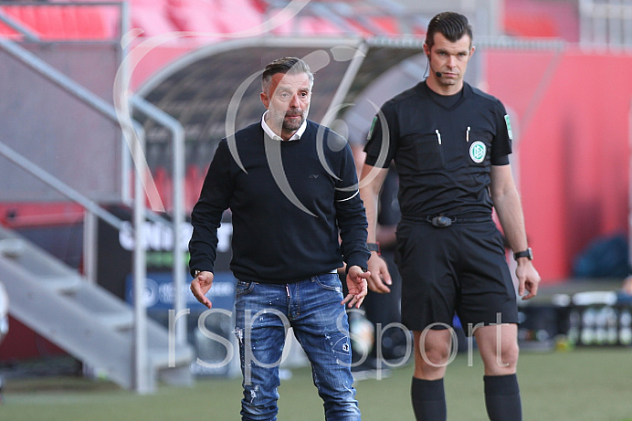 Fussball - 3. Bundesliga - Ingolstadt - Saison 2019/2020 - FC Ingolstadt 04 - 1. FC Nürnberg - Relegation Rückspiel - 11.07.2020 -  Foto: Ralf Lüger/rsp-sport.de