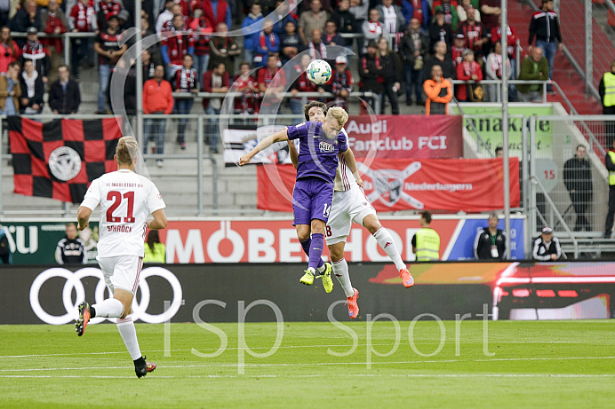 Fussball, 2. Bundesliga, Saison 2017/2018, FC Ingolstadt - Erzgebirge Aue