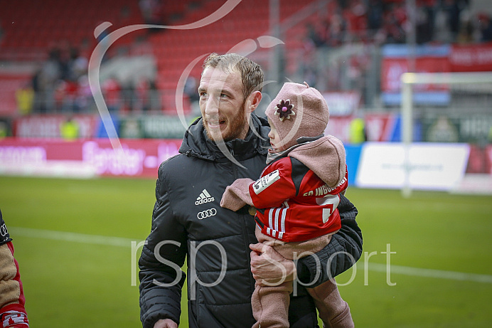 Fussball, 2. Bundesliga, Saison 2017/2018, 3.2.2018, FC Ingolstadt - SpVgg Greuther Fürth